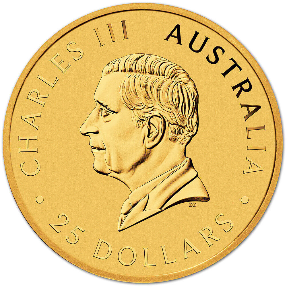 2024 P Aus Gold Kangaroo - 1/4 oz - $25