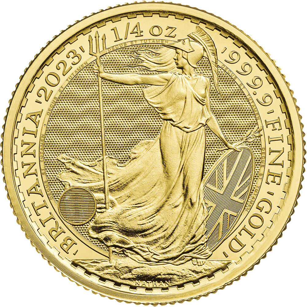 2023 Great Britain Gold Britannia King Charles 1/4 oz