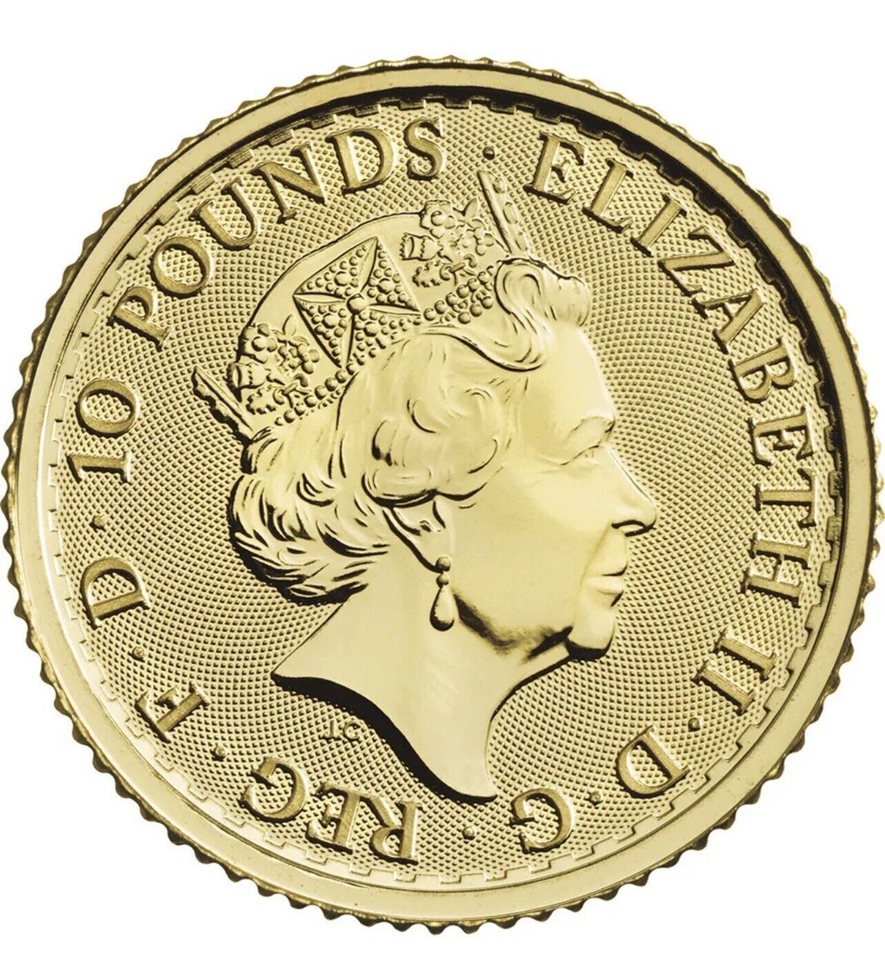 2023 Gold Britannia 1/10 oz £10 Coin - Queen