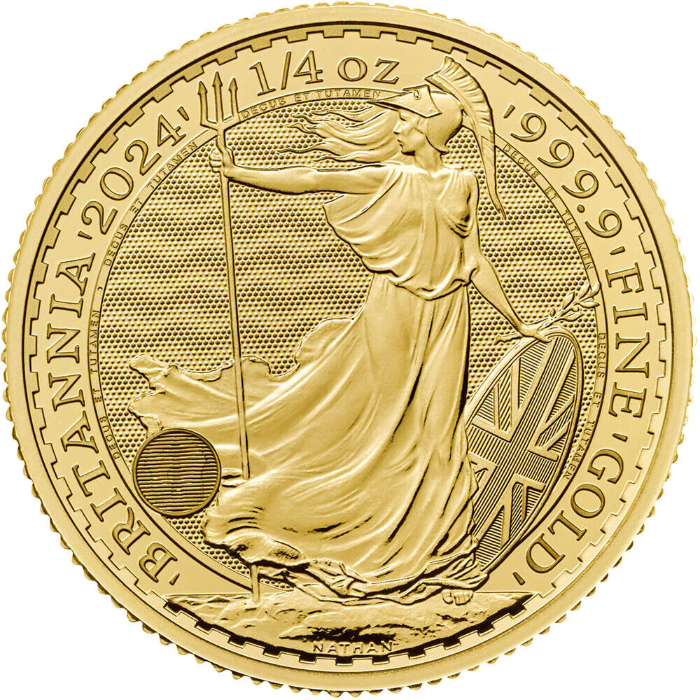 2024 Gold Britannia £25 1/4 oz - BU