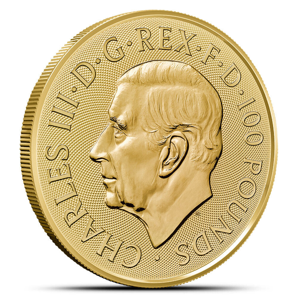 2024 1 oz British Gold Britannia Liberty Coin