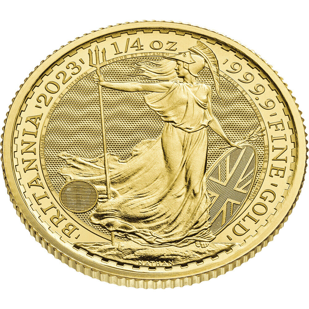 2023 Great Britain Gold Britannia King Charles 1/4 oz