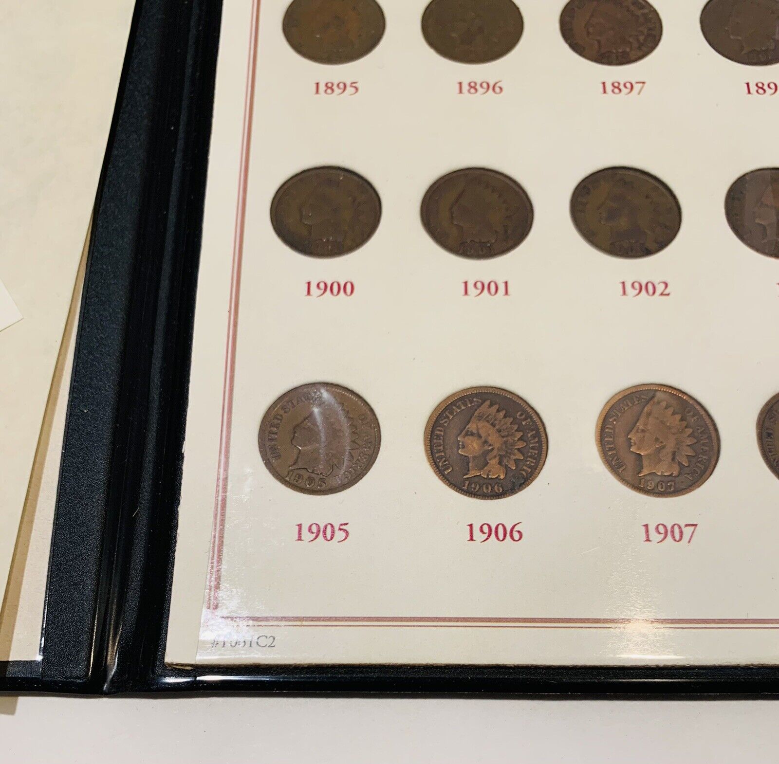 Indian Head Cents Pennies Set 1890-1909 - 20 Coins