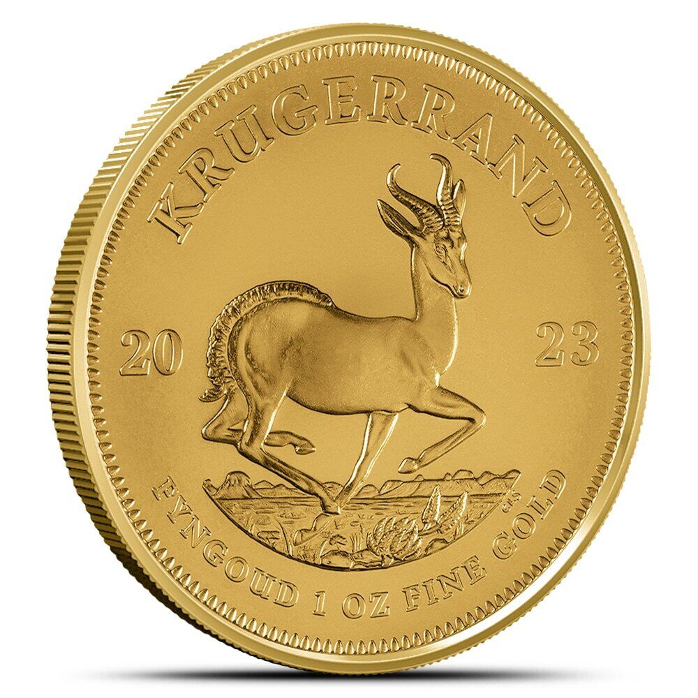 1 oz Gold Krugerrand Coin - South African (Random Year)