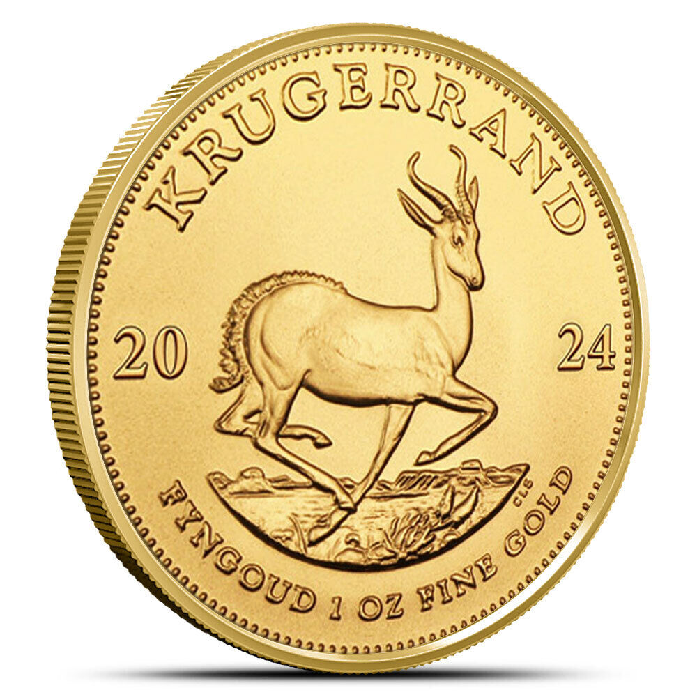 2024 1 oz SA Gold Krugerrand Coin (BU)
