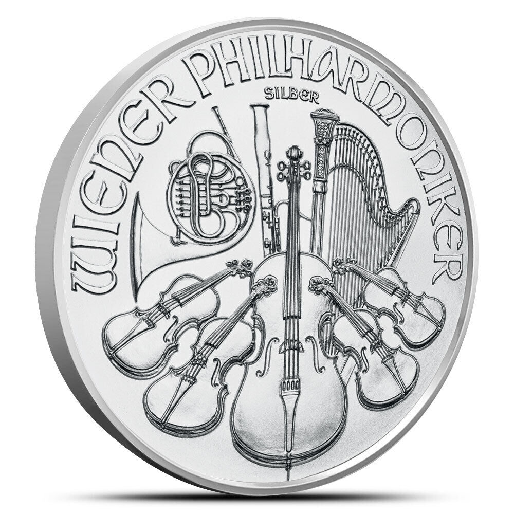 2024 Austrian Silver Philharmonic Coin - 1 oz (Tube)
