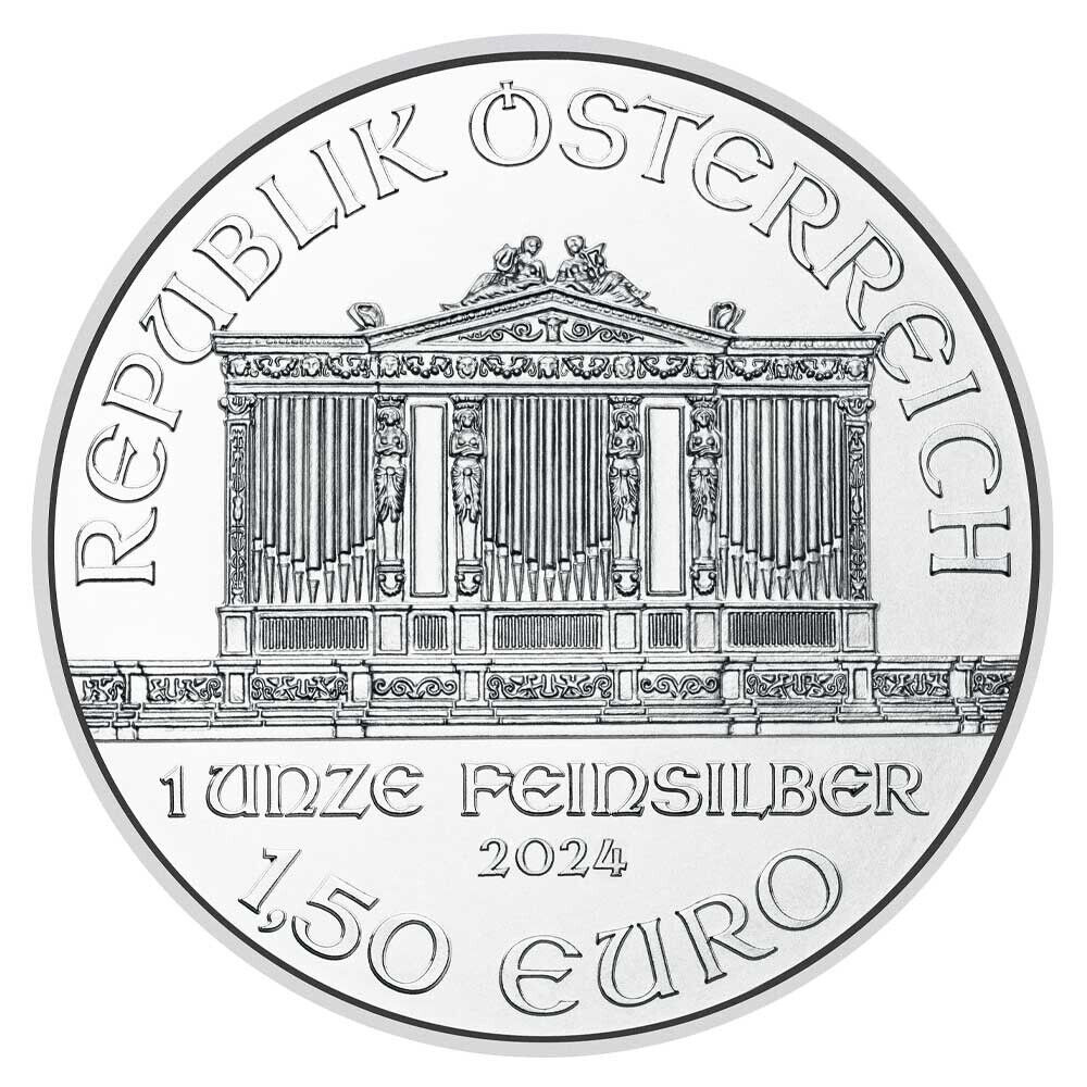 2024 Austrian Philharmonic Silver Coin 1 oz