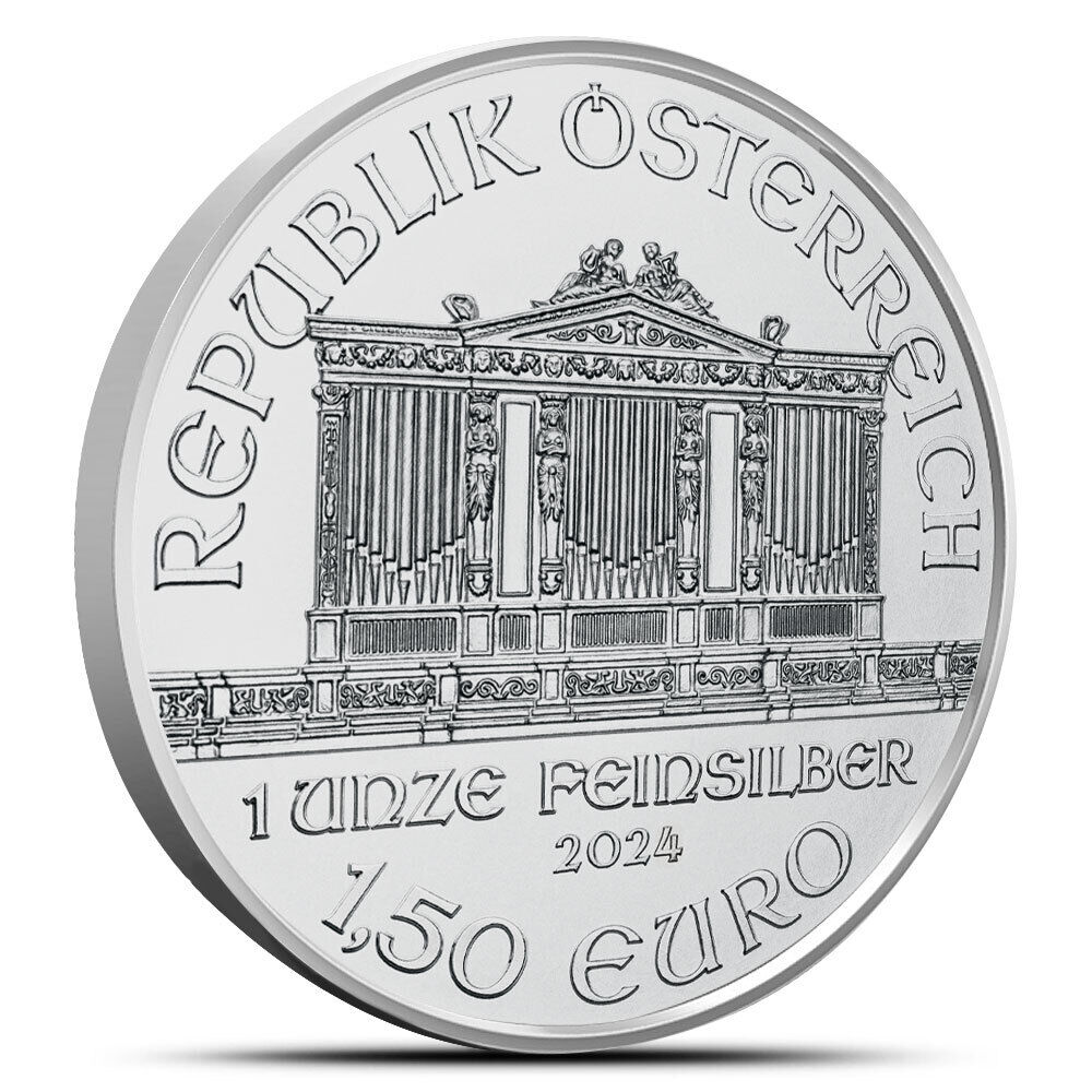 2024 Austrian Silver Philharmonic Coin - 1 oz (Tube)