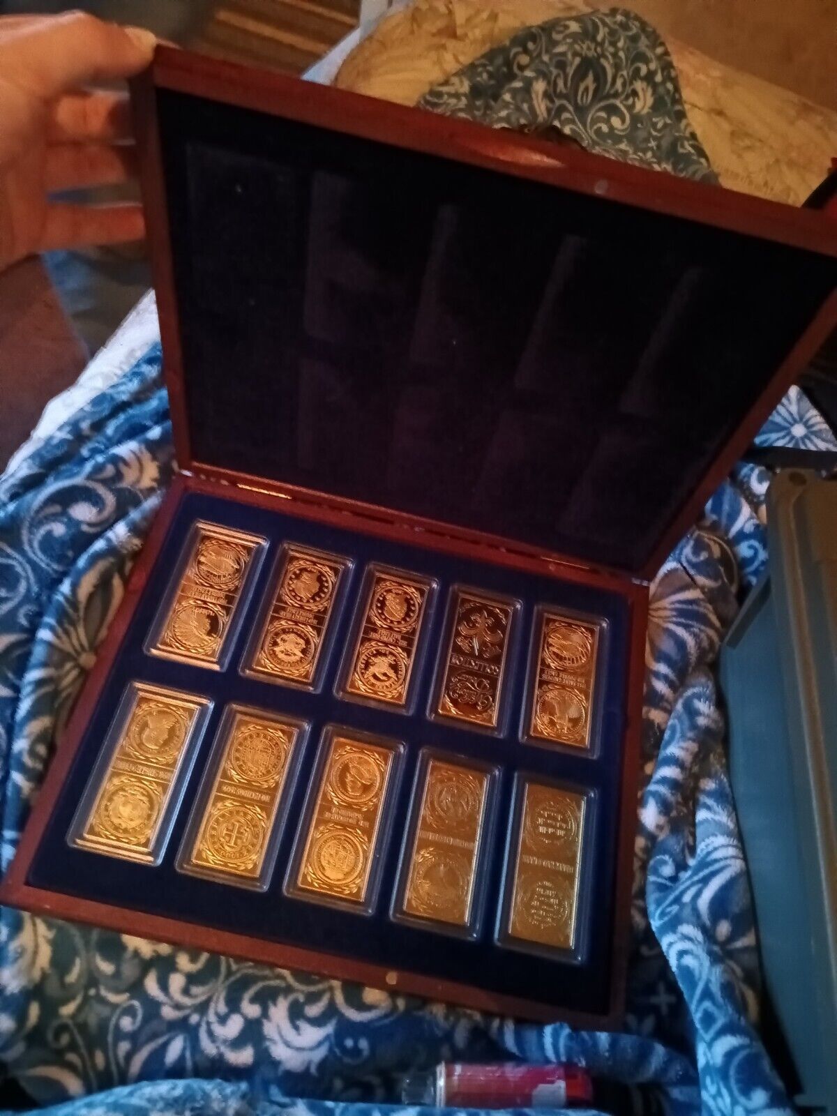 24k Gold Plated American Mint Million Dollar Collection