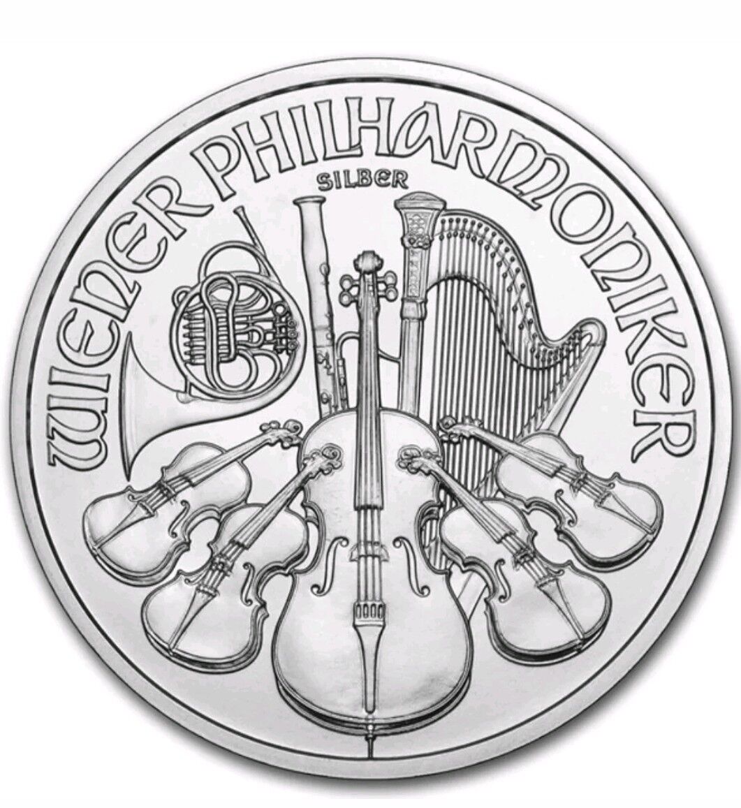1 oz Austrian Silver Philharmonic Coin