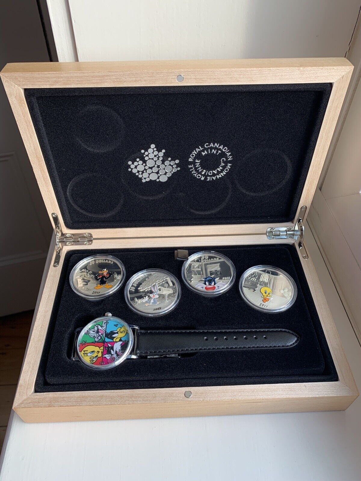 2015 Canada Looney Tunes Silver 4 Coin Set