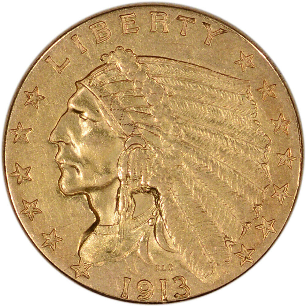 US Gold Indian Head Quarter Eagle - Extra Fine