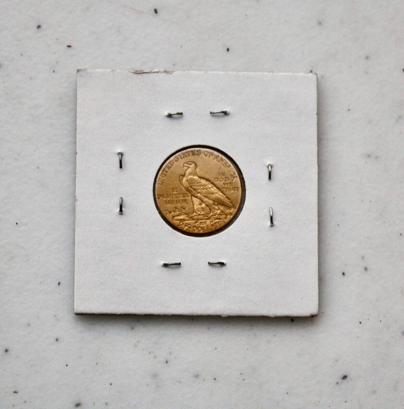 1911 $2.50 Gold Indian Head Quarter Eagle Coin