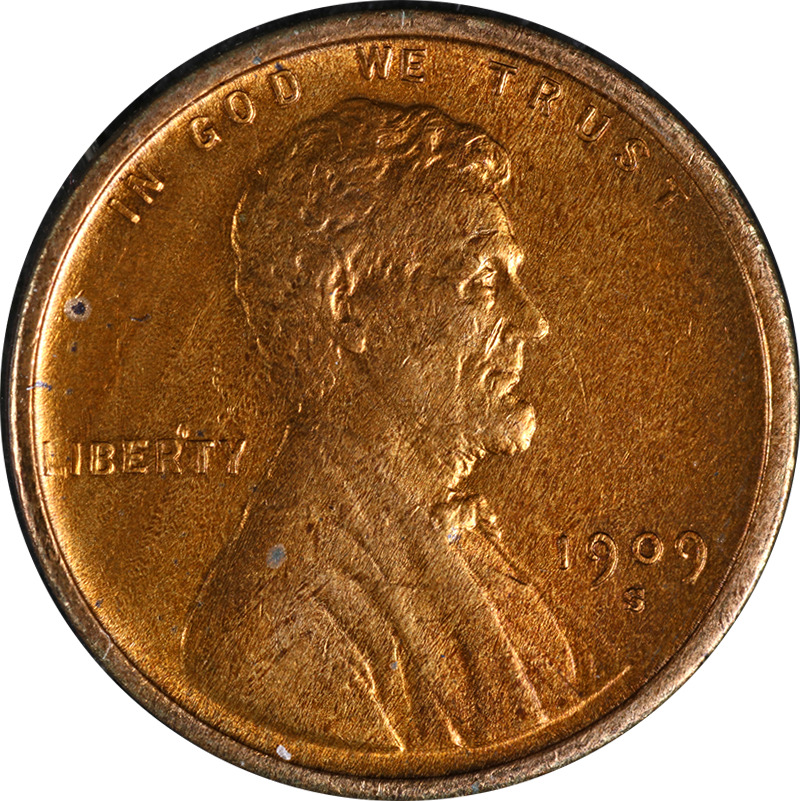 1909-S VDB Lincoln Cent Key Date BU Quality