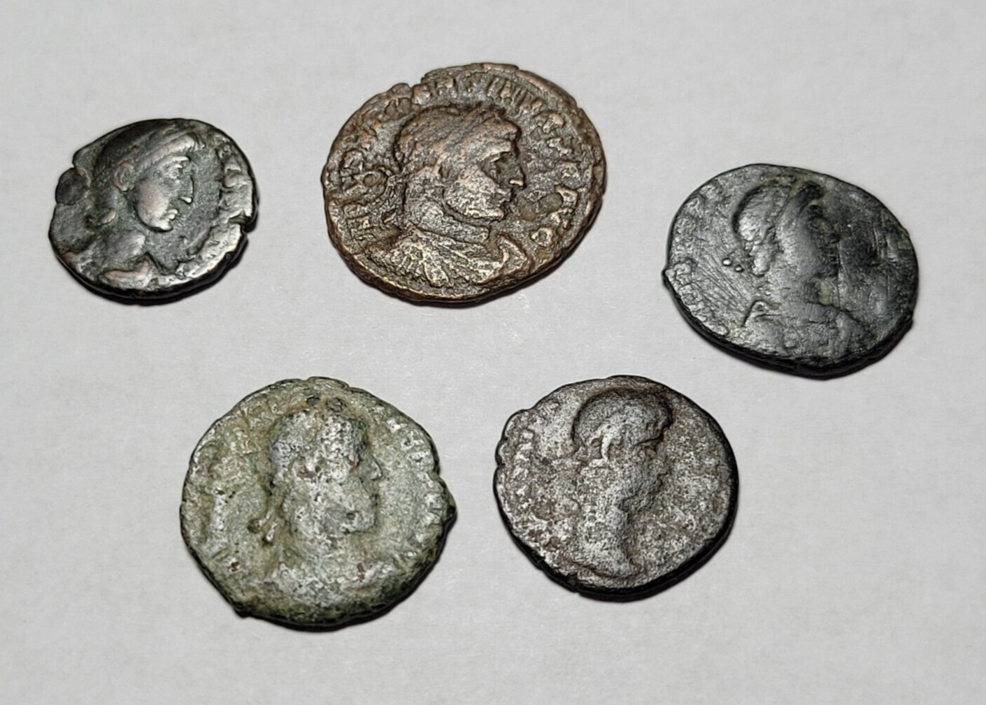 5 Ancient Roman Coins - Lot Special Deal