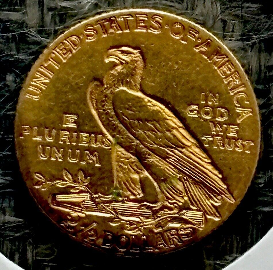 1908 $2.50 Indian Head Quarter Eagle Gold