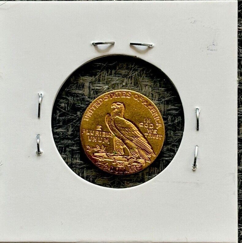 1908 $2.50 Indian Head Quarter Eagle Gold