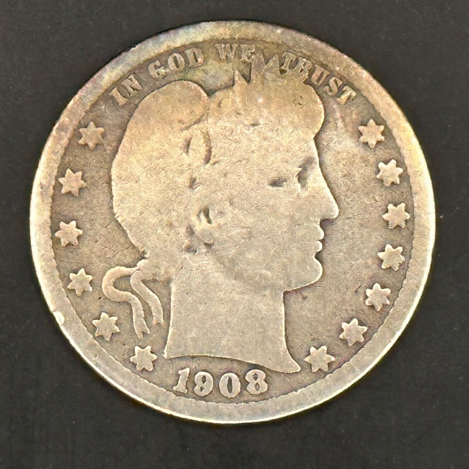 1908-O Barber Quarter - Rare Collectible Coin