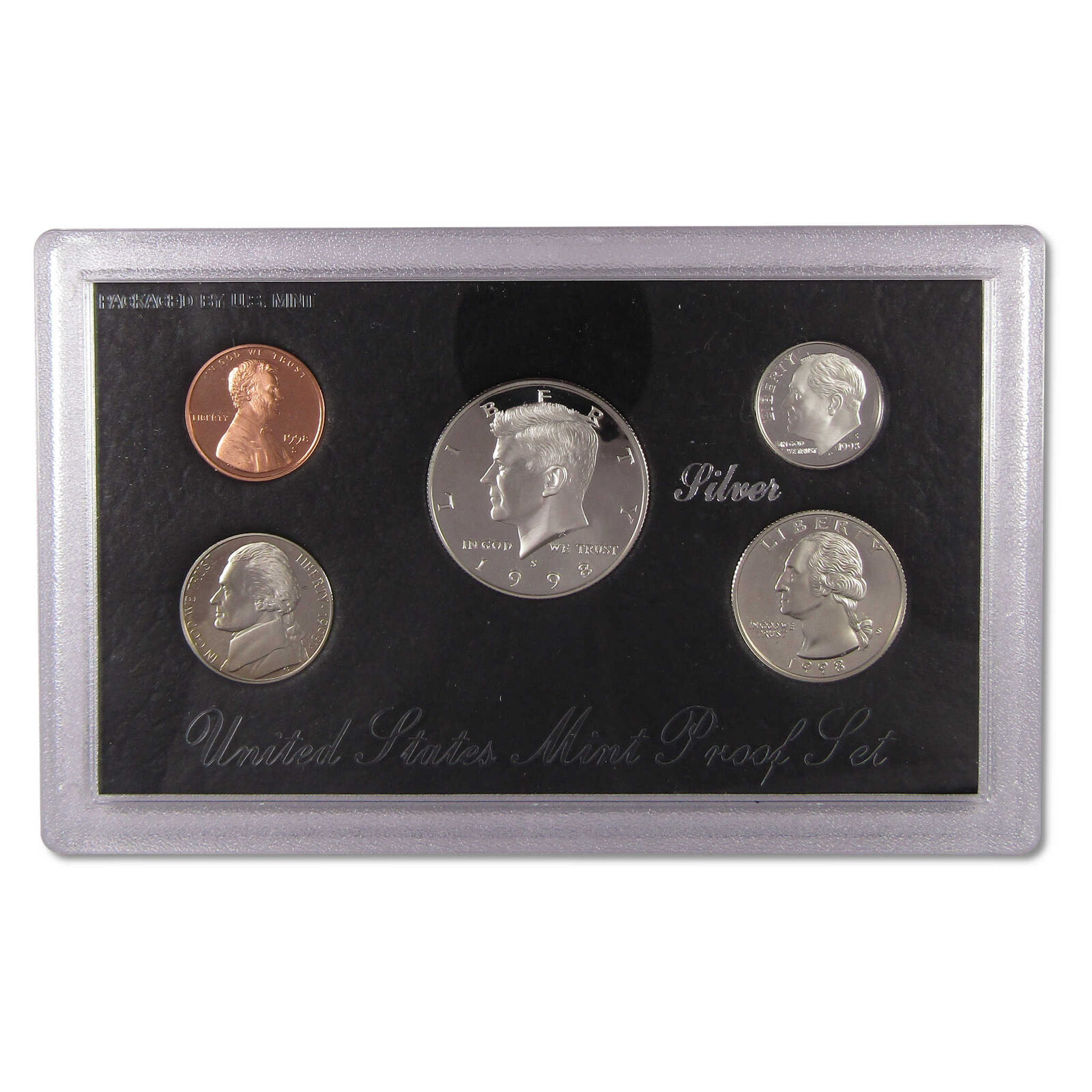 1998 Silver Proof Set in U.S. Mint Packaging