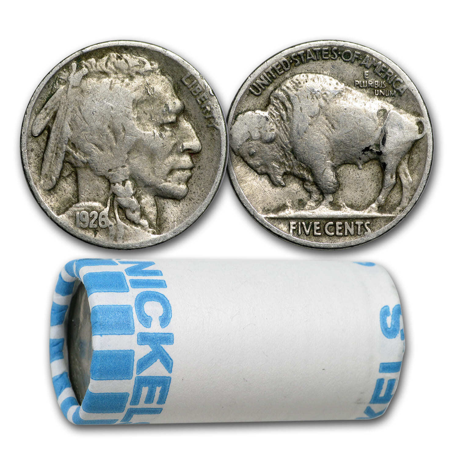 Complete Set of Buffalo Nickels 20-Coin Roll