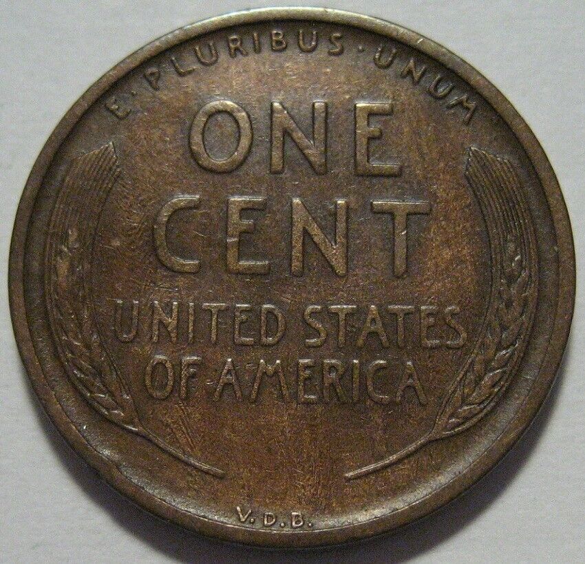 1909-S-VDB Lincoln Wheat Cent, VF/XF, Key Date