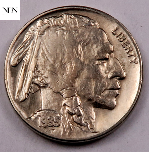 1935 Buffalo Nickel - Almost Uncirculated (AU)