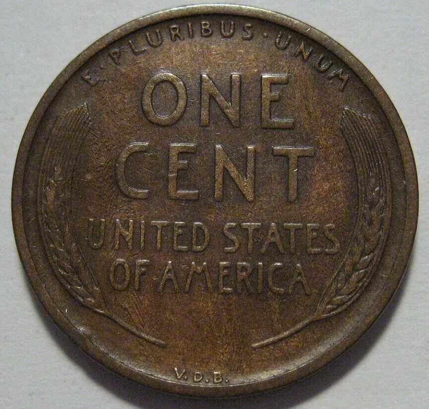 1909-S-VDB Lincoln Wheat Cent, VF/XF, Key Date