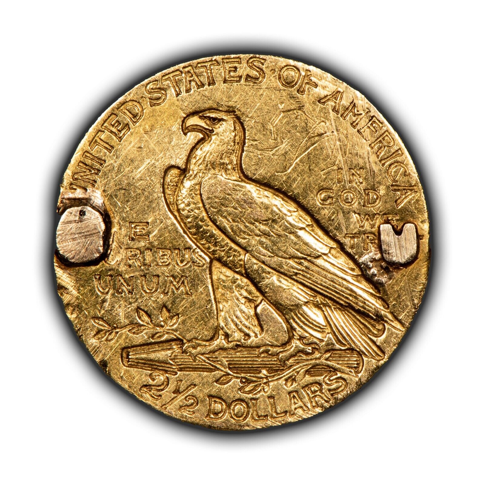 1908 Indian Head Gold Quarter Eagle - Extra Fine