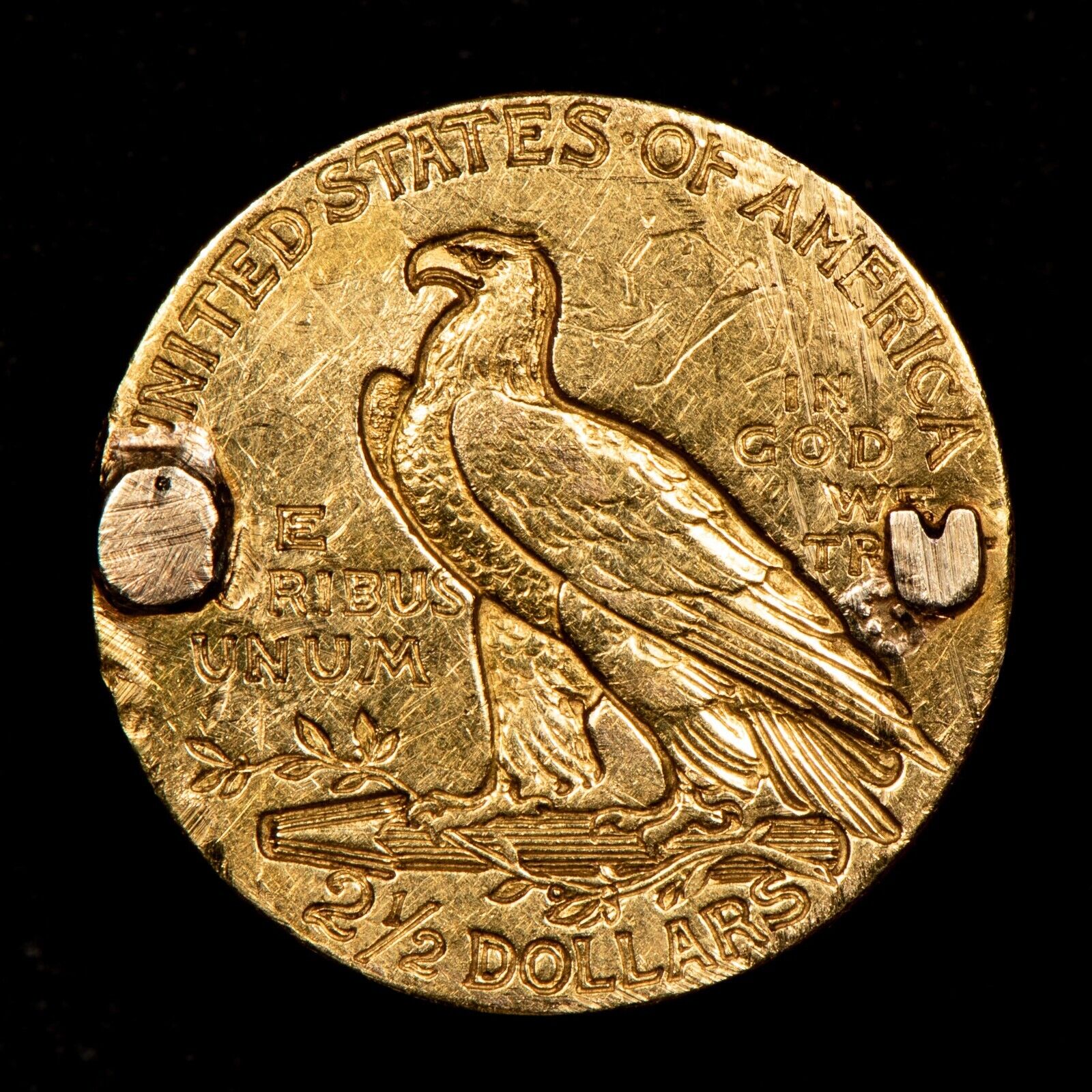 1908 Indian Head Gold Quarter Eagle - Extra Fine