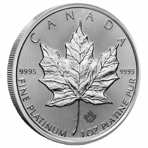 2024 1 oz Canadian Maple Leaf Platinum Coin