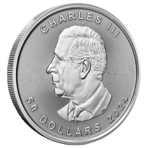 2024 1 oz Canadian Maple Leaf Platinum Coin