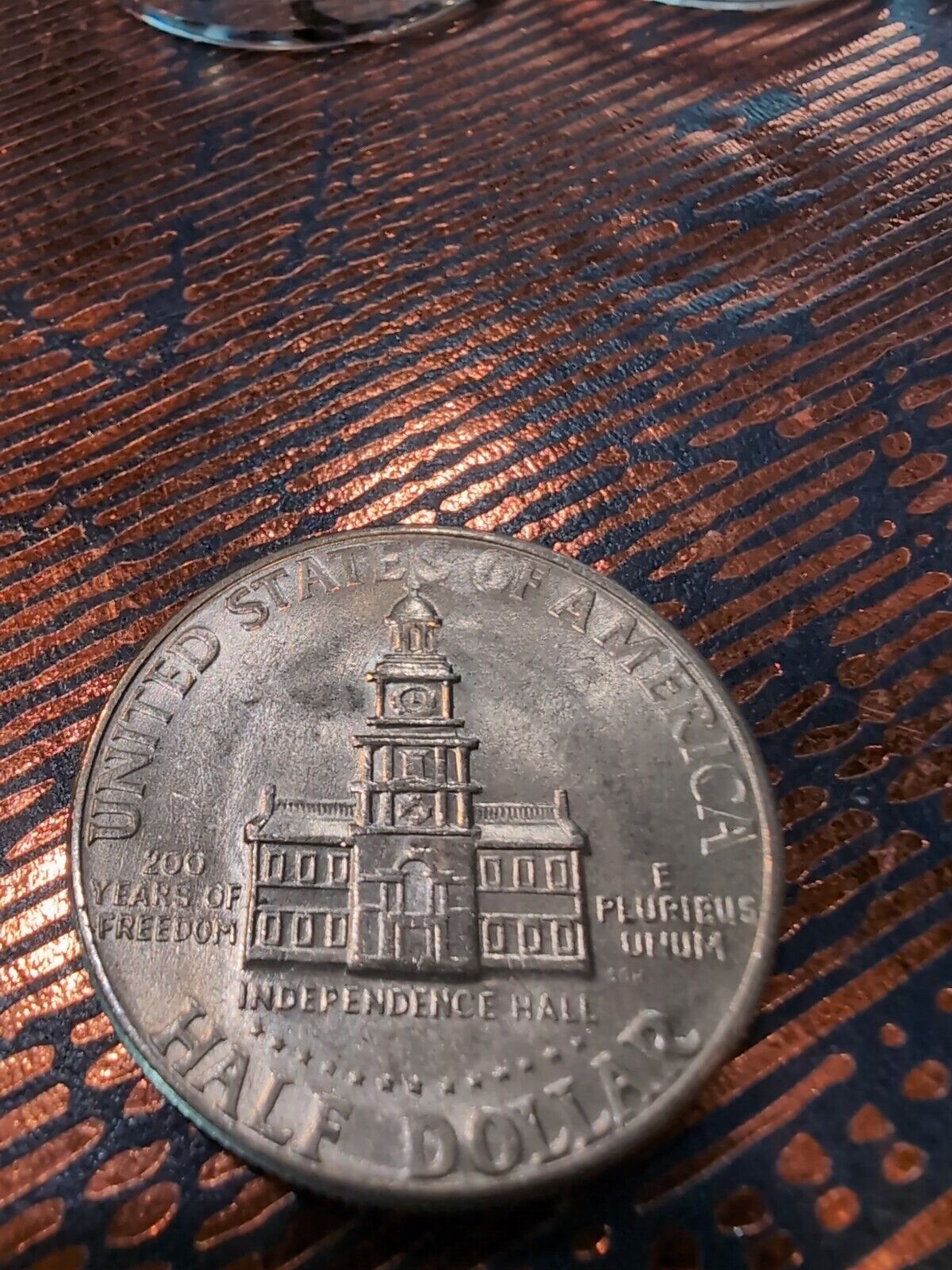 1976 D JFK Error Coin with Missing Date