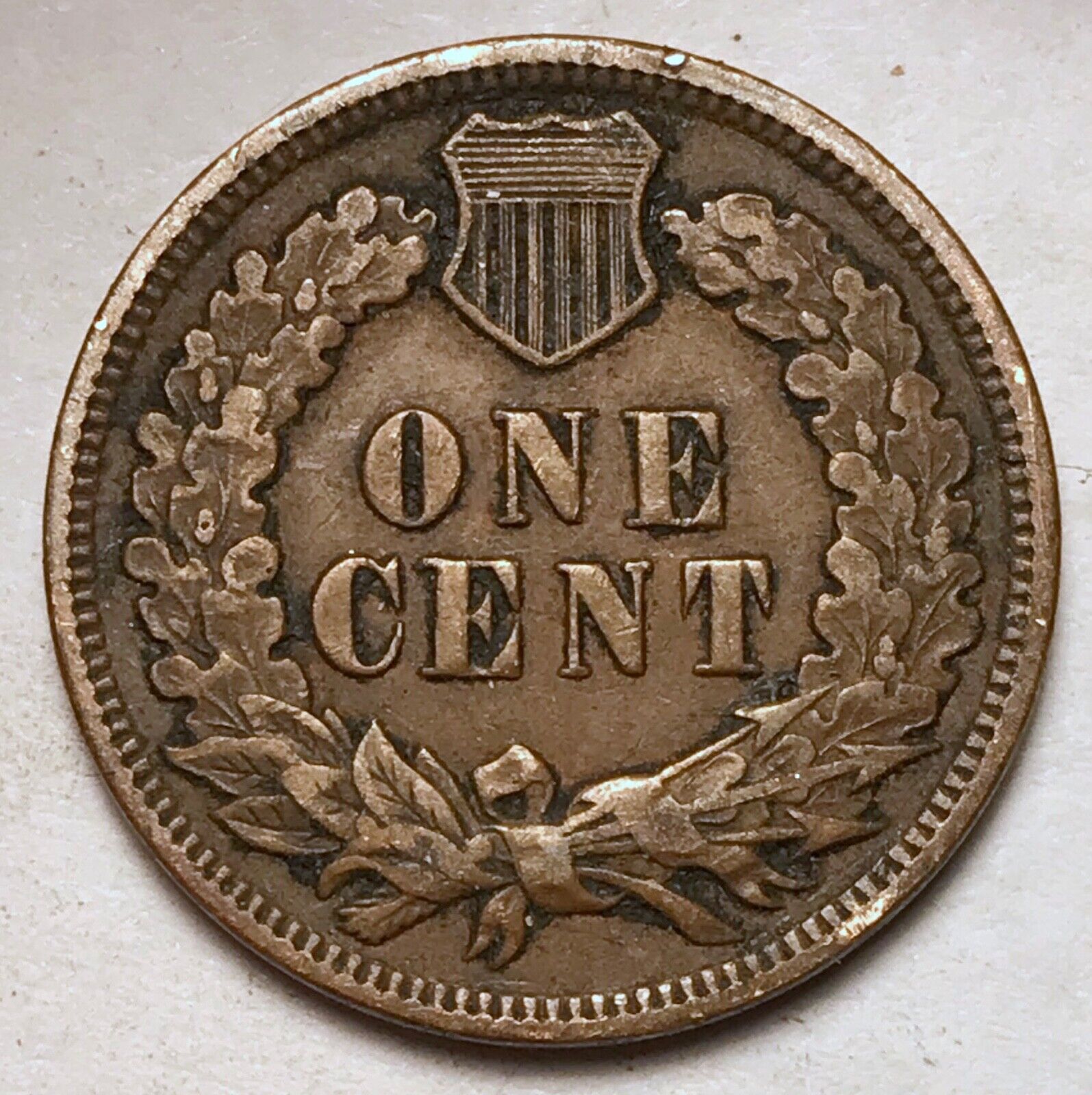1907 Full Liberty Indian Head Cent - Sharp Penny