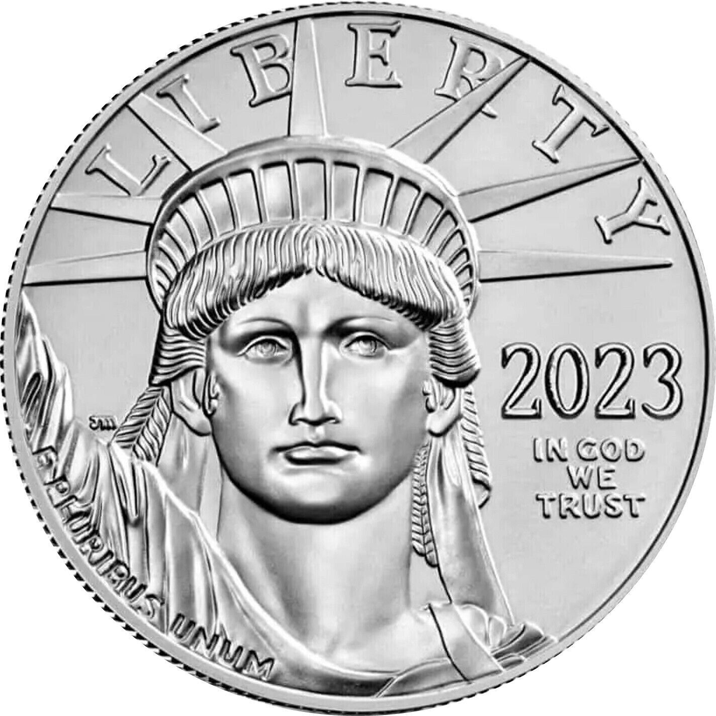 2023 1 oz $100 Platinum American Eagle Coin BU