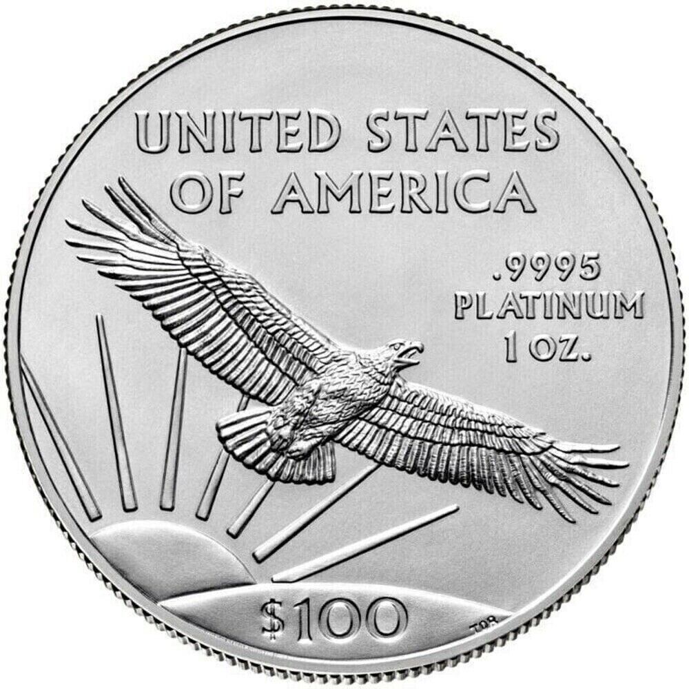 2023 1 oz $100 Platinum American Eagle Coin BU