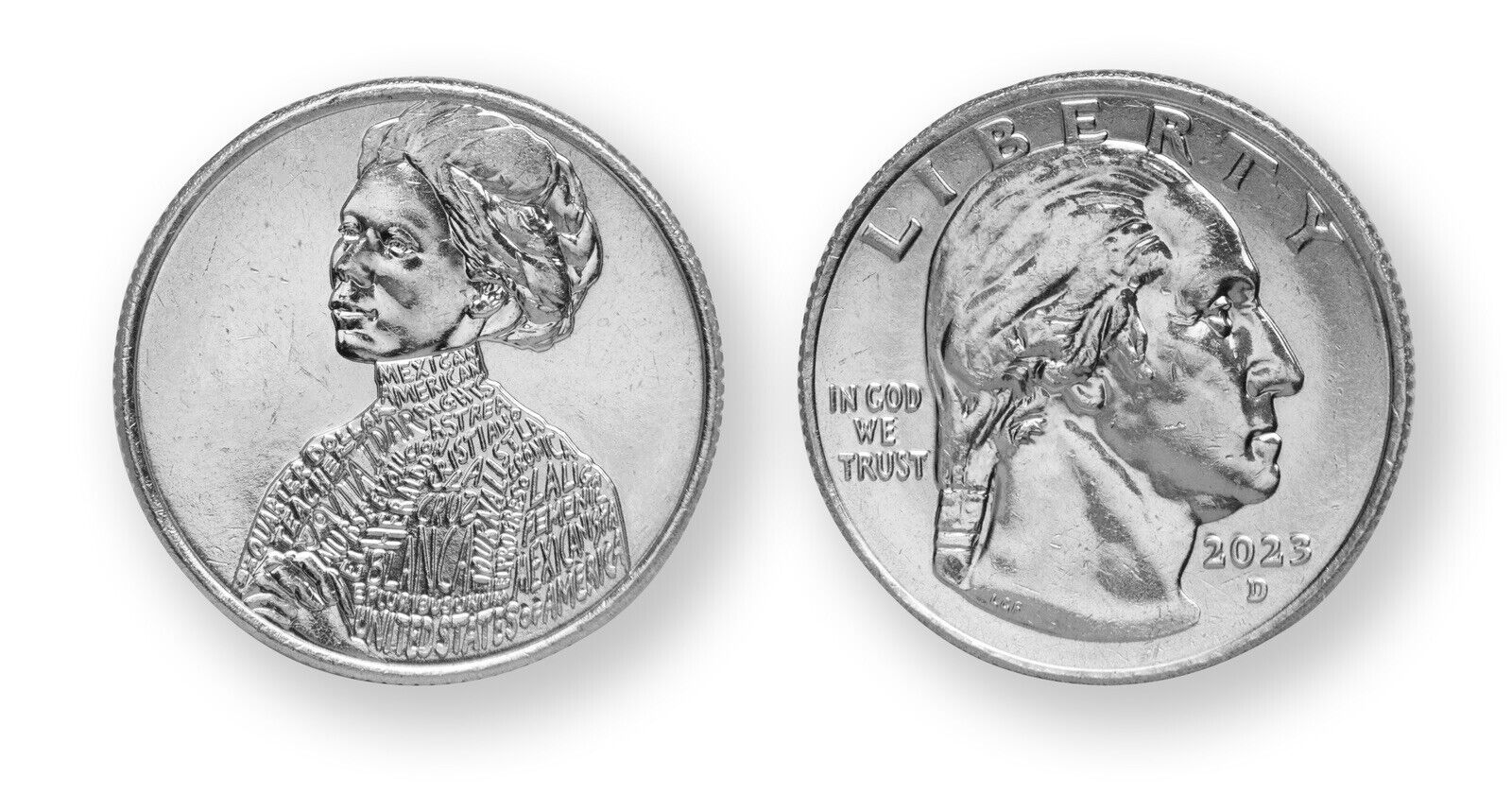 2023 Jovita Idar Quarter Error - Uncirculated Portrait