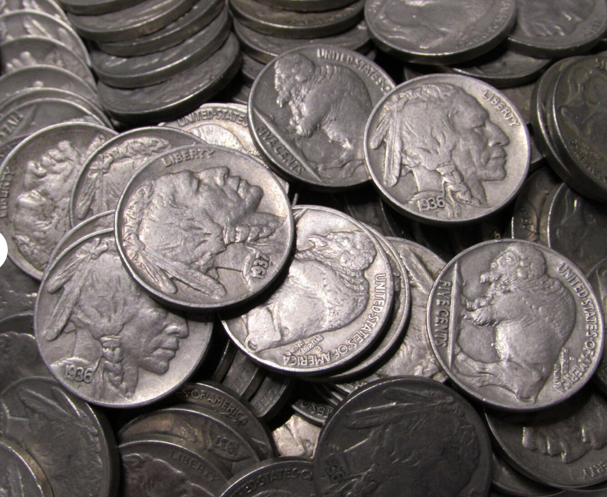 Buffalo Nickel Collection 1913-1938 Estate Sale Lot