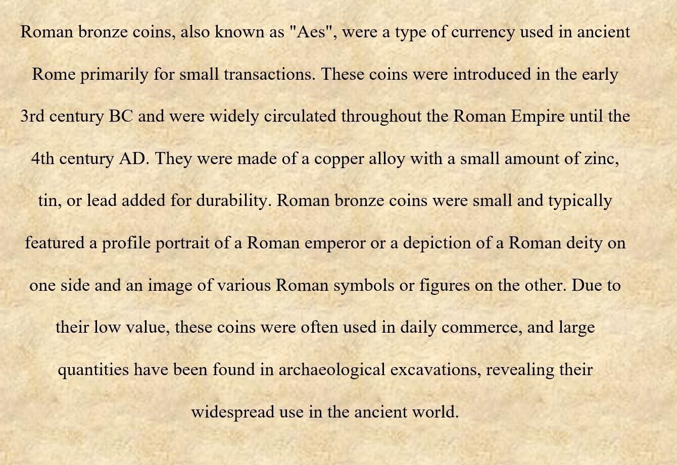 High-Quality Assorted Ancient Roman Bronze Coins, 1500+ Years Old