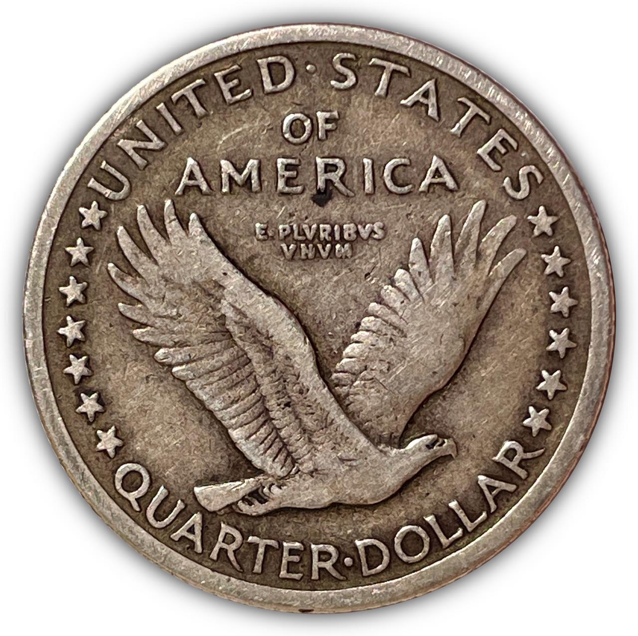 1917 Type I Standing Liberty XF+ Quarter #5077