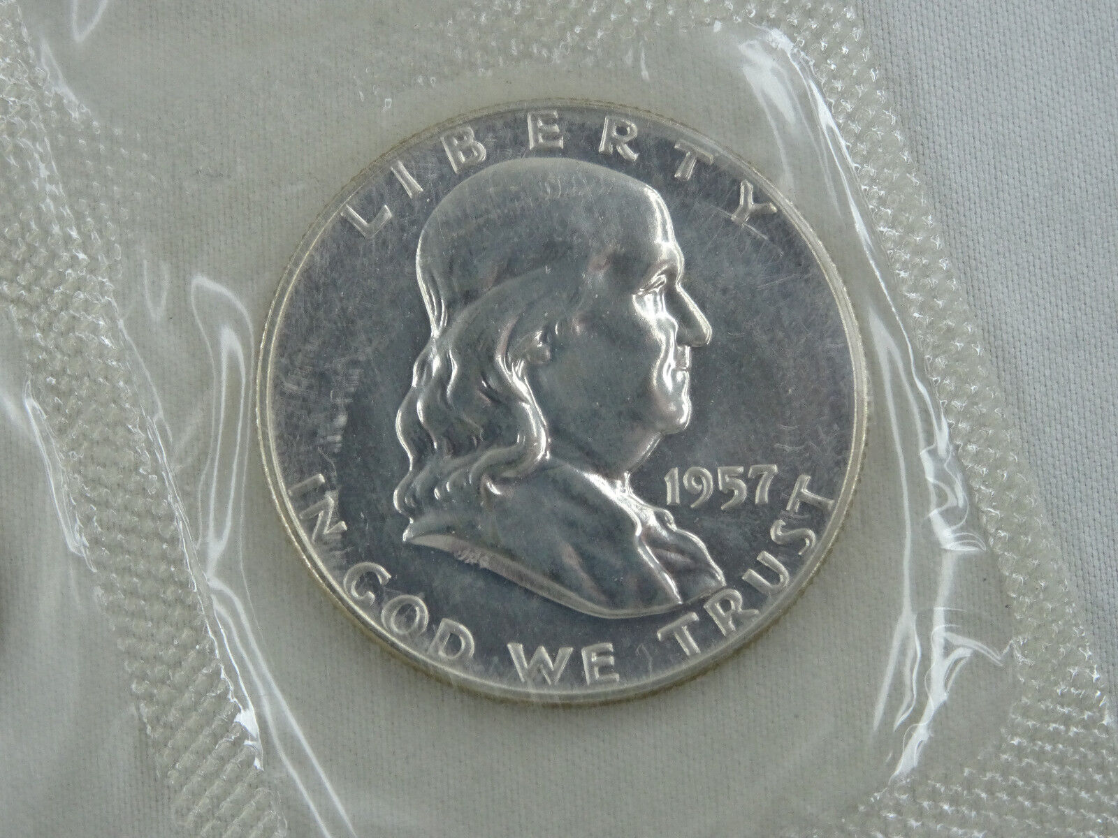 1957 US Mint Silver Proof Set 90% 5 Coins