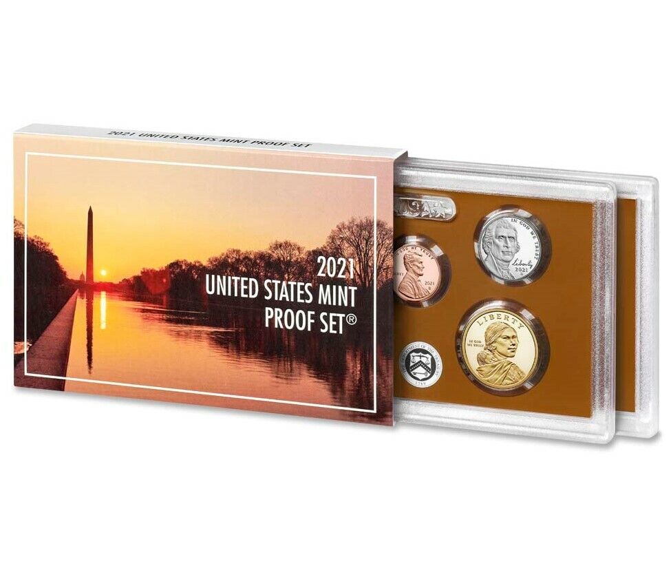 2021 US Mint 7 Coin Proof Set w/COA