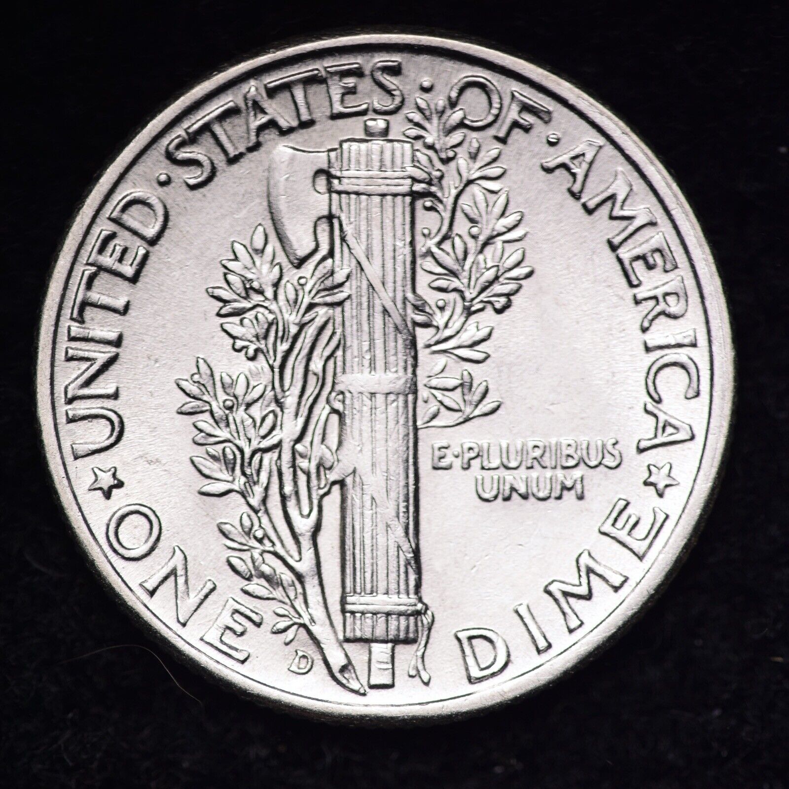 1945-D Mercury Silver Dime AU Premium Quality