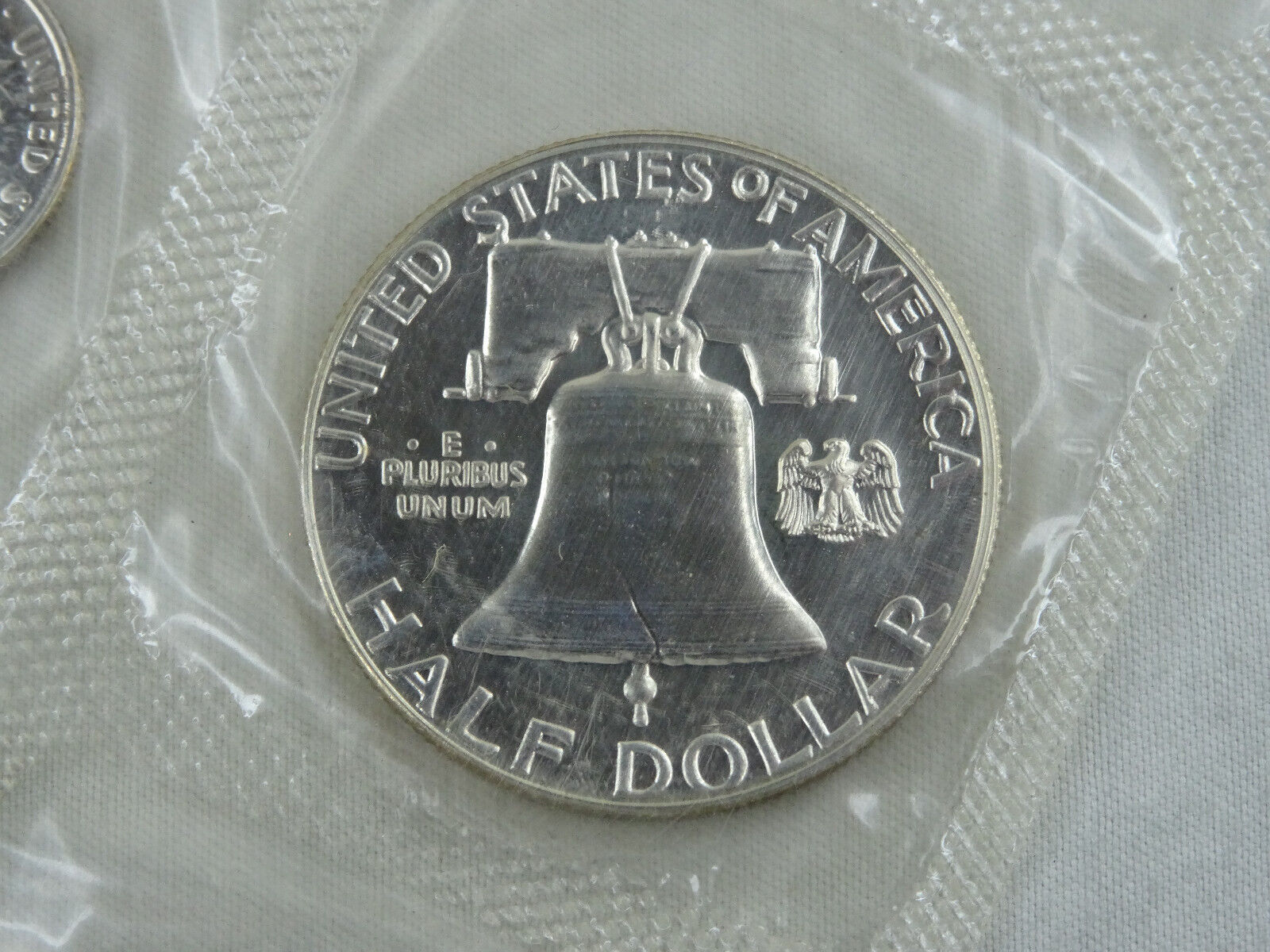 1957 US Mint Silver Proof Set 90% 5 Coins