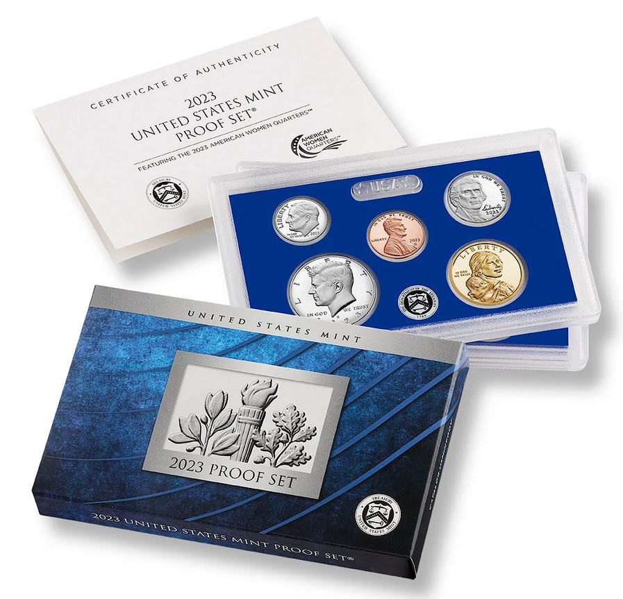 2023 US Mint 10 Coin Clad Proof Set