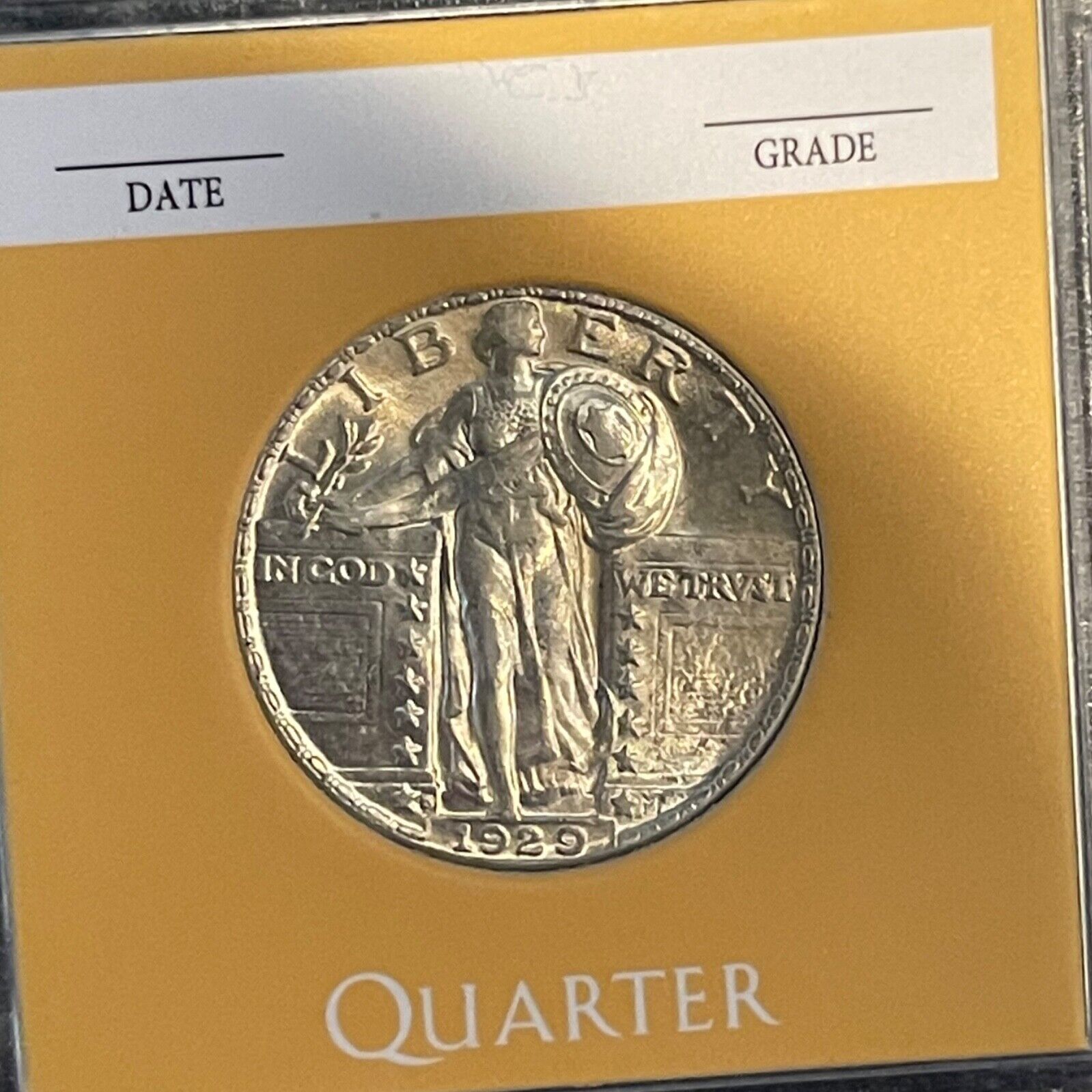 1929 S Standing Liberty Quarter Brilliant Uncirculated KM#145