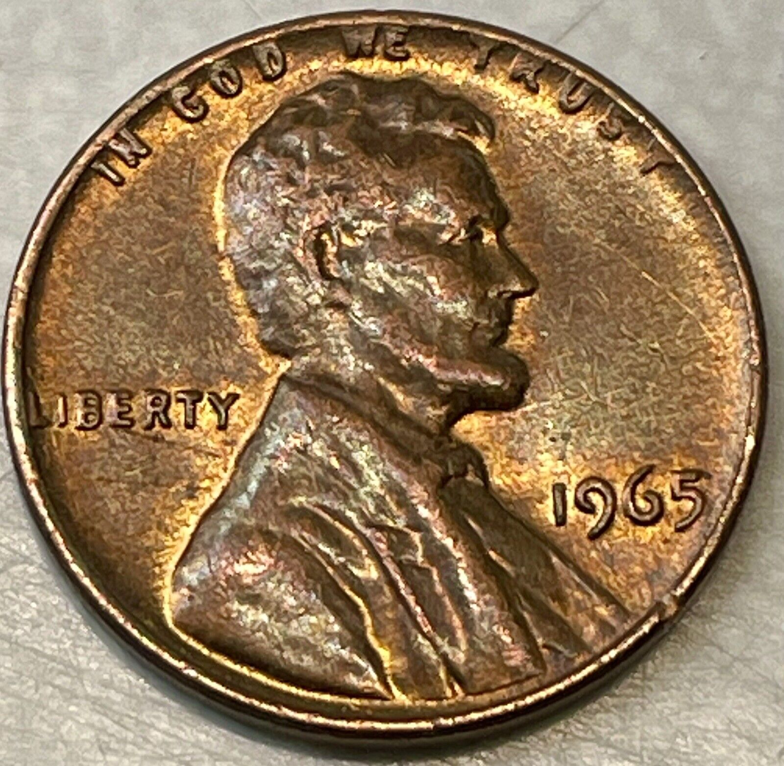 1965 Penny with Rare "L" and Edge Errors