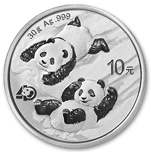 2022 CN Chinese 30g Silver Panda 999 10 YUAN