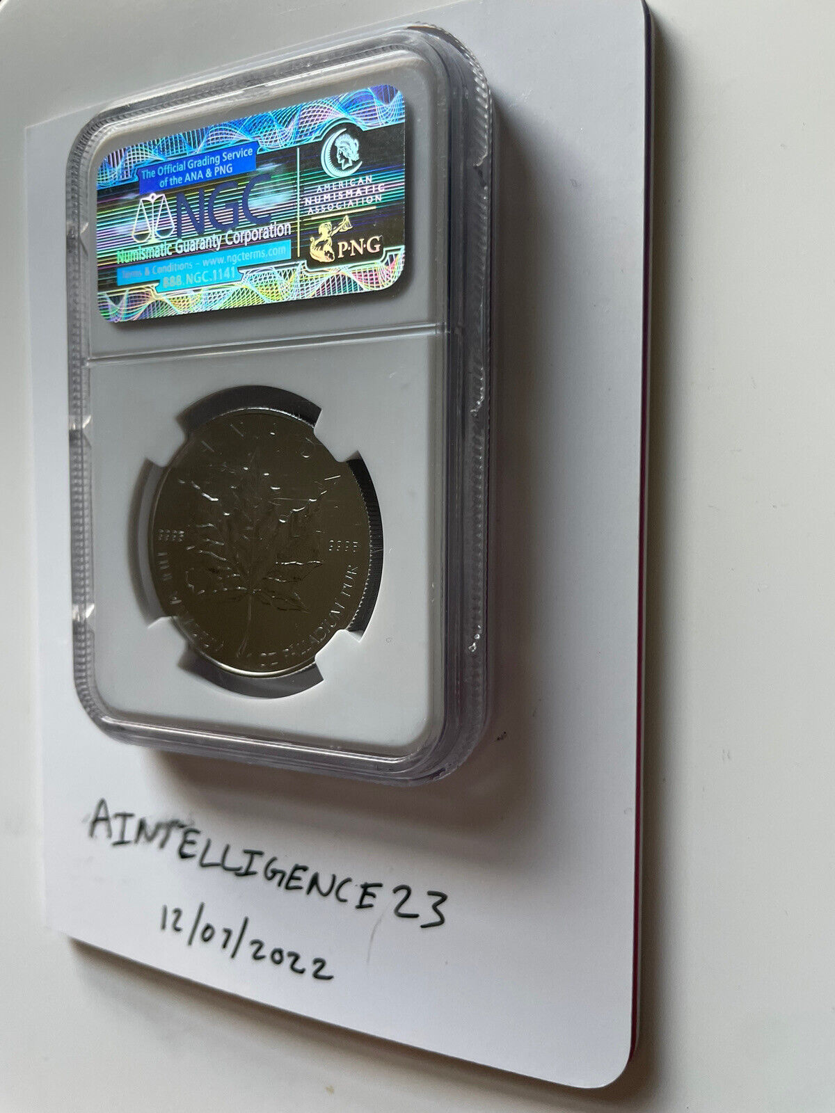 2009 1 Oz Canadian Maple Palladium - MS-69