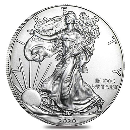 2020 American Silver Eagle Dollar with Certificate of Authenticity
