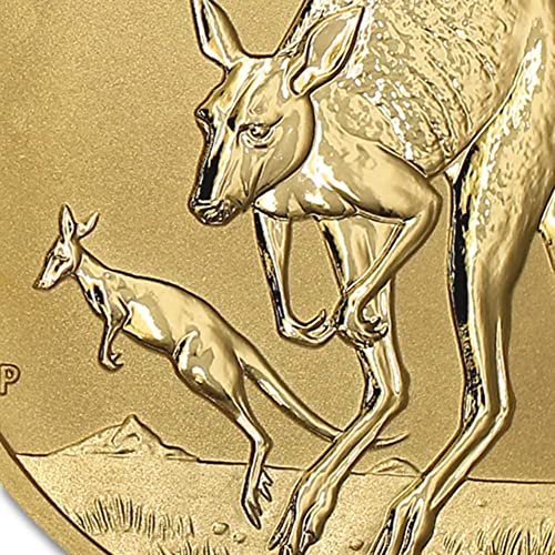 2022 Australian Gold Kangaroo Coin 1/10 oz Capsuled Authenticity